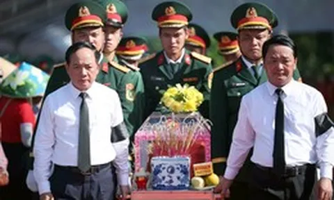 Đưa 34 liệt sĩ hy sinh ở mặt trận Vị Xuyên về với đồng đội