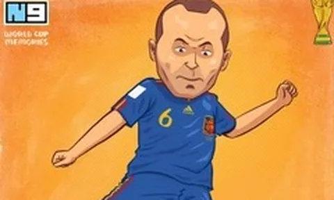 Tượng đài World Cup P.19: Iniesta và cú sút lịch sử ở phút 116