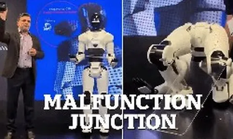 Robot AI gục ngã ngay trên sân khấu: Khoảnh khắc phơi bày sự thật phía sau cuộc đua nghìn tỷ USD
