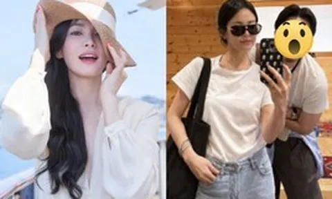 Song Hye Kyo công khai diện đồ đôi với 1 người đàn ông lạ?