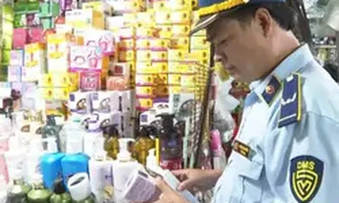Tiêu hủy hàng nghìn sản phẩm gắn nhãn mác ngoại nhập