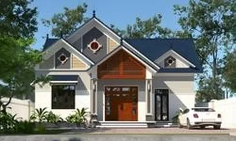 Chi phí xây nhà mái Thái 1 tầng 3 phòng ngủ 100m² bao nhiêu?