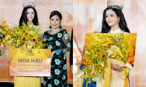 Nữ sinh Thanh Hóa đăng quang Hoa hậu Du lịch Bản sắc Việt Nam 2026