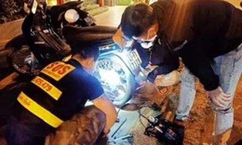 Hai chục ngàn và một tiếng bơm xe