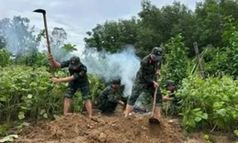 Dân báo vị trí mộ tập thể dài 15 mét, bộ đội khai quật tìm thấy 3 hài cốt nghi liệt sĩ đặc công