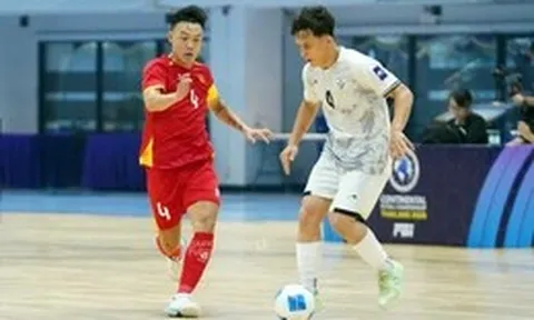 Tuyển futsal Việt Nam bất bại ở giải châu lục tại Thái Lan