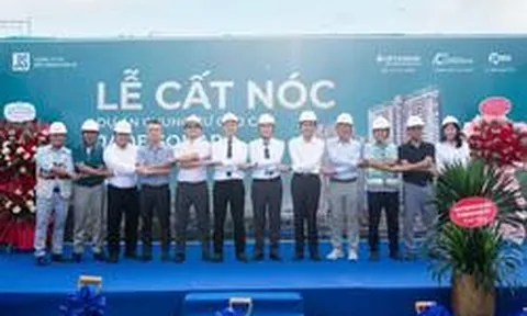 Jade Square cất nóc sau hơn 8 tháng thi công, dự kiến bàn giao từ quý III/2027