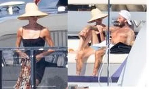 Victoria Beckham 52 tuổi vẫn khoe dáng nóng bỏng bên David Beckham trên siêu du thuyền 16 triệu bảng
