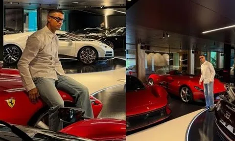 Choáng ngợp trước "kho đồ chơi" chục triệu đô của Ronaldo