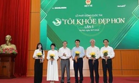 Khởi động cuộc thi "Tôi khỏe đẹp hơn" lần 5: Thúc đẩy lối sống lành mạnh