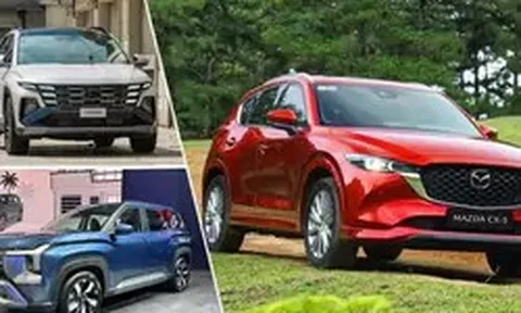 Loạt SUV cỡ C đua giảm giá: Mazda CX-5 giá ngang xe hạng dưới