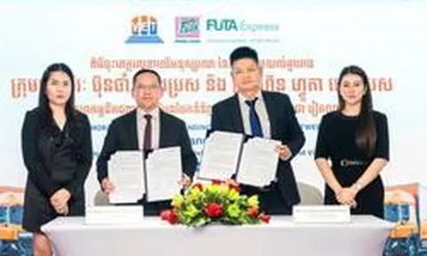 FUTA Express và VET hợp tác mở rộng kết nối logistics xuyên biên giới Việt Nam - Campuchia