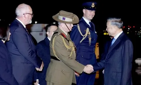 Tổng Bí thư, Chủ tịch nước Tô Lâm đến Sydney, bắt đầu thăm Úc
