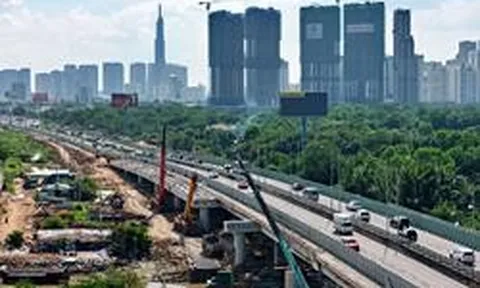 Diện mạo đường nối cao tốc TP.HCM - Long Thành sau gần 8 tháng thi công