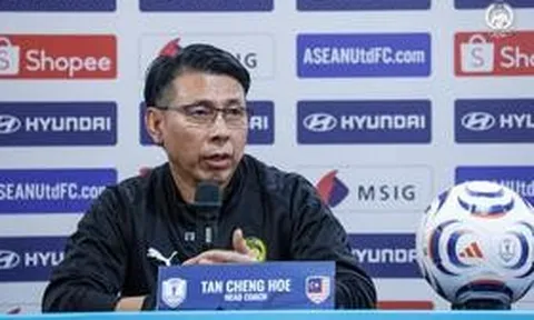 HLV Tan Cheng Hoe: Tuyển Malaysia "không có gì để mất" khi đối đầu với tuyển Việt Nam ở bán kết ASEAN Cup