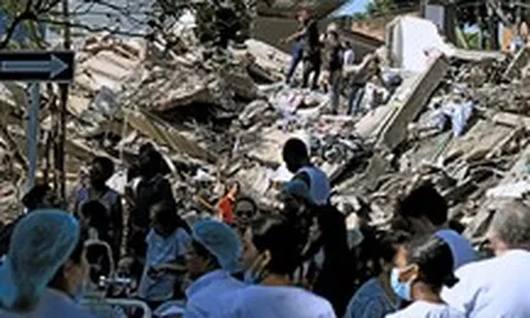 Colombia: Động đất 7,4 độ, nhiều tòa nhà đổ sập, ít nhất 20 người thiệt mạng