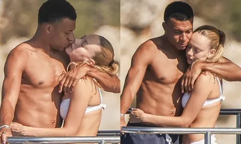 Mbappé và mỹ nhân Tây Ban Nha Ester Expósito công khai khoá môi trên du thuyền sang chảnh bất chấp ống kính paparazzi