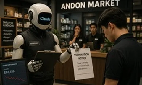 AI Claude làm sếp, sa thải nhân viên thật vì đi trễ