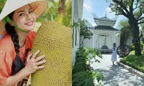 Nhà vườn rộng 3.000m2 của người đẹp Tây Đô Việt Trinh