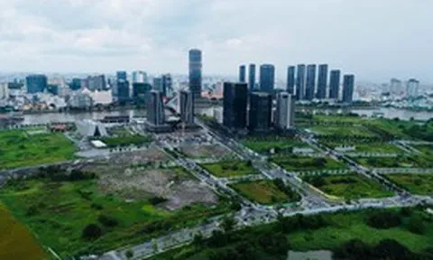 Đấu giá lại lô đất vàng Thủ Thiêm mà Tân Hoàng Minh bỏ cọc vào tháng 9, giá khởi điểm 295 triệu/m2