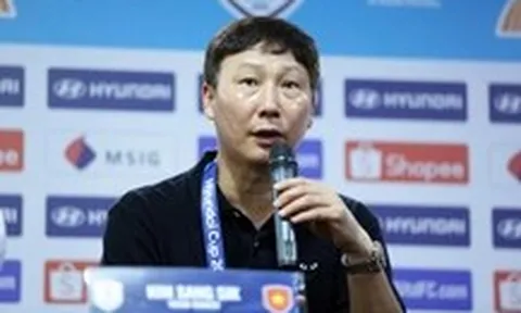 HLV Kim Sang Sik: Việt Nam chưa triển khai được lối chơi như kế hoạch
