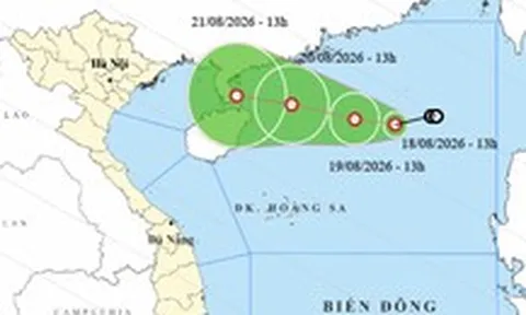 Bắc Bộ và Bắc Trung Bộ bắt đầu mưa lớn, áp thấp nhiệt đới có thể vào vịnh Bắc Bộ