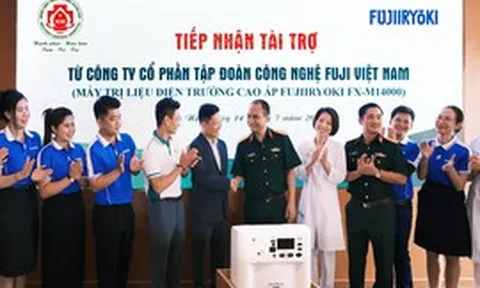 Bệnh viện Trung ương Quân đội 108 ứng dụng công nghệ điện trường cao áp tích hợp AI trong phục hồi chức năng