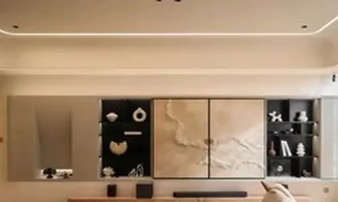 Bỏ vách ngăn, mở rộng không gian sống trong căn hộ 130m²