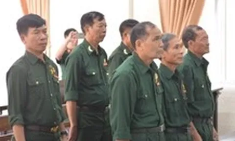 Tòa miễn án phí hình sự cho 6 bị cáo cựu chiến binh kêu oan