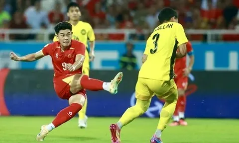 Việt Nam - Malaysia (hiệp 1) 0-0: Văn Hậu bỏ lỡ đáng tiếc