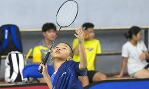 Hơn 400 tay vợt 'nhí' từ nhiều tỉnh, thành dự giải cầu lông học sinh mở rộng tại TP.HCM