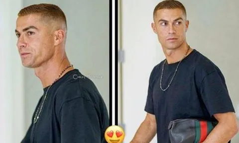 Ronaldo khoe diện mạo mới sau khi cưới vợ