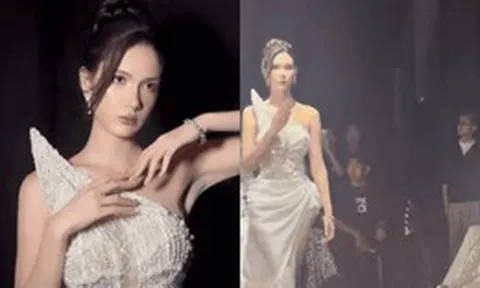 "Búp bê sống" lai Việt - Nga gây sốt sàn catwalk vì nhan sắc đẹp như hoa hậu, hoá ra là em gái thủ môn ĐT Việt Nam Đặng Văn Lâm