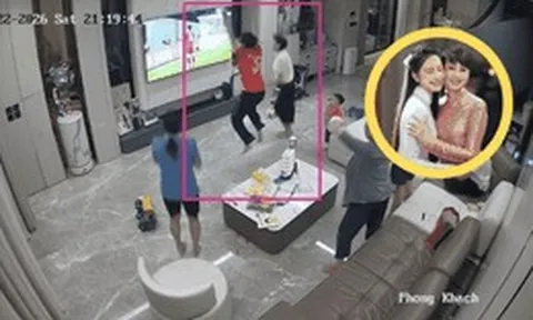 Cận cảnh Doãn Hải My quẩy bung tóc giữa biệt thự mấy chục tỷ, mẹ vợ hot nhất làng bóng đá cũng nhảy múa nhiệt tình ăn mừng Việt Nam thắng Thái Lan