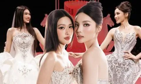 Trọn bộ ảnh Kỳ Duyên - Thiên Ân chụp đồ cưới
