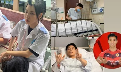 Nàng WAG nổi tiếng là sinh viên Y khoa, kể lại kí ức ám ảnh khi chồng phải lên bàn mổ 2 lần/năm, còn bị sốc phản vệ phải vào ICU