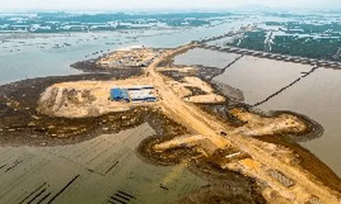 Tỷ phú Phạm Nhật Vượng đang cho xây "siêu" đô thị biển 18 tỷ USD lớn nhất Việt Nam, nơi quy hoạch công viên câu cá rừng ngập mặn 800 ha, rộng gấp 45 lần sân Mỹ Đình