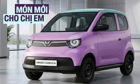 VinFast Minio Green có nhận diện mới: Đổi logo, phối màu sành điệu, thêm một trang bị mà nhà có trẻ em cần