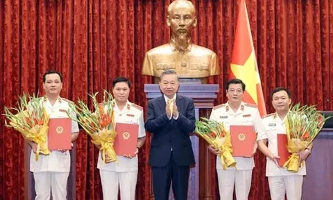 Tổng Bí thư, Chủ tịch nước Tô Lâm trao bổ nhiệm 4 Kiểm sát viên Viện kiểm sát nhân dân tối cao