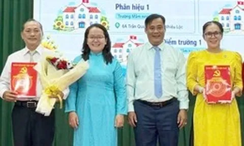 Phường Nhiêu Lộc sắp xếp 15 trường thành 5 trường công lập mới