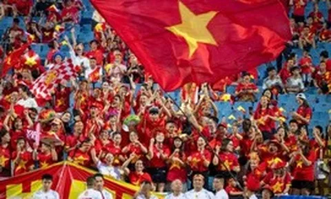 Mỹ Đình 'rực đỏ' trước giờ bóng lăn chung kết Asean Cup 2026