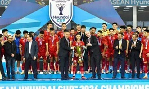 Danh sách các khoản tiền thưởng cho đội tuyển Việt Nam sau chức vô địch: Mỗi cầu thủ được thưởng riêng 40 triệu đồng