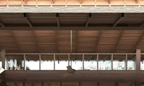 Thiết kế cụm nhà truyền thống sắp xếp quanh sân trung tâm