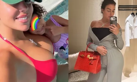 Hậu đám cưới bí mật, vợ Ronaldo lên đồ sexy, tự tin khoe body cực phẩm và cuộc sống phú bà khiến anti-fan ghen đỏ mắt