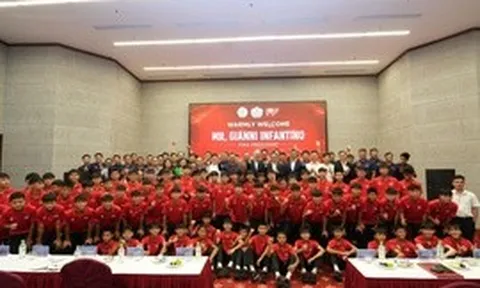Chủ tịch FIFA Gianni Infantino: Việt Nam có quyền đặt những giấc mơ lớn