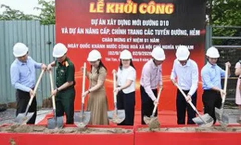Phường Tân Tạo đồng loạt nâng cấp 66 tuyến hẻm, khởi công đường D10