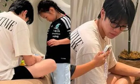 Subeo hiếm hoi xuất hiện, khoảnh khắc được Đàm Thu Trang chụp lén gây chú ý
