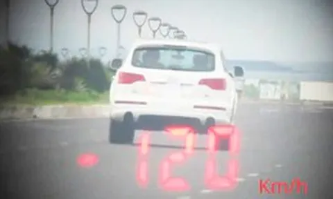 Tài xế Audi chạy gấp đôi tốc độ cho phép gần sân bay Tuy Hòa