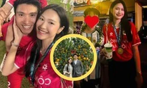 "Cam thường" bóc nhan sắc đời thực của Doãn Hải My: Xinh hơn ảnh tự đăng, cùng Văn Hậu mừng vô địch siêu cúp rồi đưa con về quê chồng nghỉ lễ