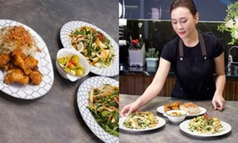 Cơm nhà ngày lễ của Phương Oanh